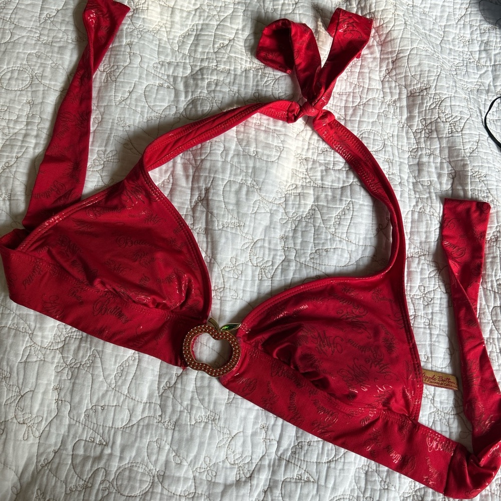 Red Women's Intimate Halter Top